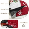thumbnail image 6 of Area Rugs for Living Room 4x6 Ft, Red Snowman Christmas Non Slip Area Rugs for Kitchen Bedroom Entryway, Xmas Snowflake Gifts Winter Washable Carpet Runner Rug Floor Mats for Bedroom Home Decor, 6 of 9