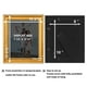 thumbnail image 3 of Marcos de fotos LaVie Home 8 x 10 dorados (1 paquete) con vidrio templado, 3 of 6