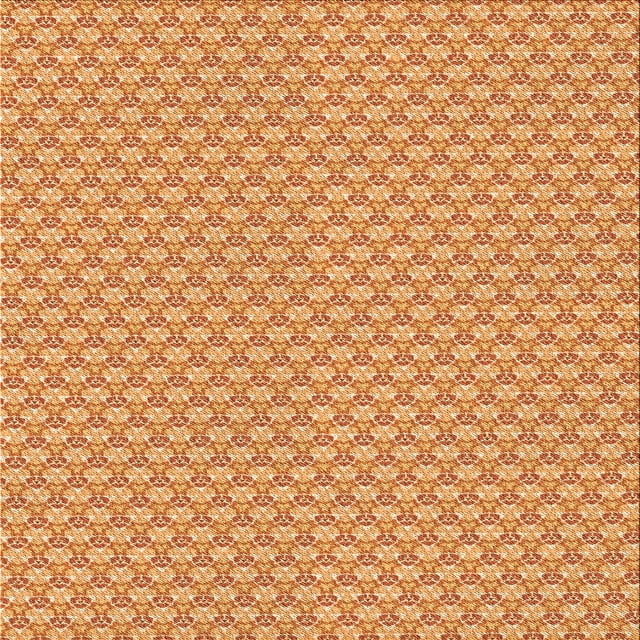 Ahgly Company Machine Washable Indoor Square Transitional Yellow Orange Area Rugs, 4' Square