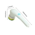 Clearance Electric Spin Scrubber Bathroom Cleaning Brush Shower ...
