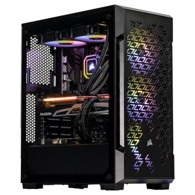 Velztorm Ferrux Custom Built Gaming Desktop PC Black (AMD Ryzen 9 - 5900X 12-Core, 16GB RAM, 2TB PCIe SSD + 3TB HDD (3.5), Radeon RX 6900 XT, Wifi, 2xUSB 3.0, 1xHDMI, 1 Display Port (DP), Win 10 Pro)
