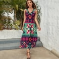 thumbnail image 5 of Bohemian Pattern Vestido Sin Mangas Vestidos Para Mujer, Vestido Suelto De Verano 2025, 5 of 5