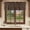 Brown, variant on Beige Floral Valances for Windows, Decorative Rod Pocket Window Valance Curtains, Vintage Spring Botanical Flowers Short Curtain Drapes for Kitchen/Bathroom/Living Room, 2 Panels, 42" W x 12" L