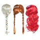 thumbnail image 2 of Pelucas de princesa Frozen para niños, accesorios de Cosplay de Elsa, Anna, Ariel, Halloween, Jasmine, Barbi, 2 of 5