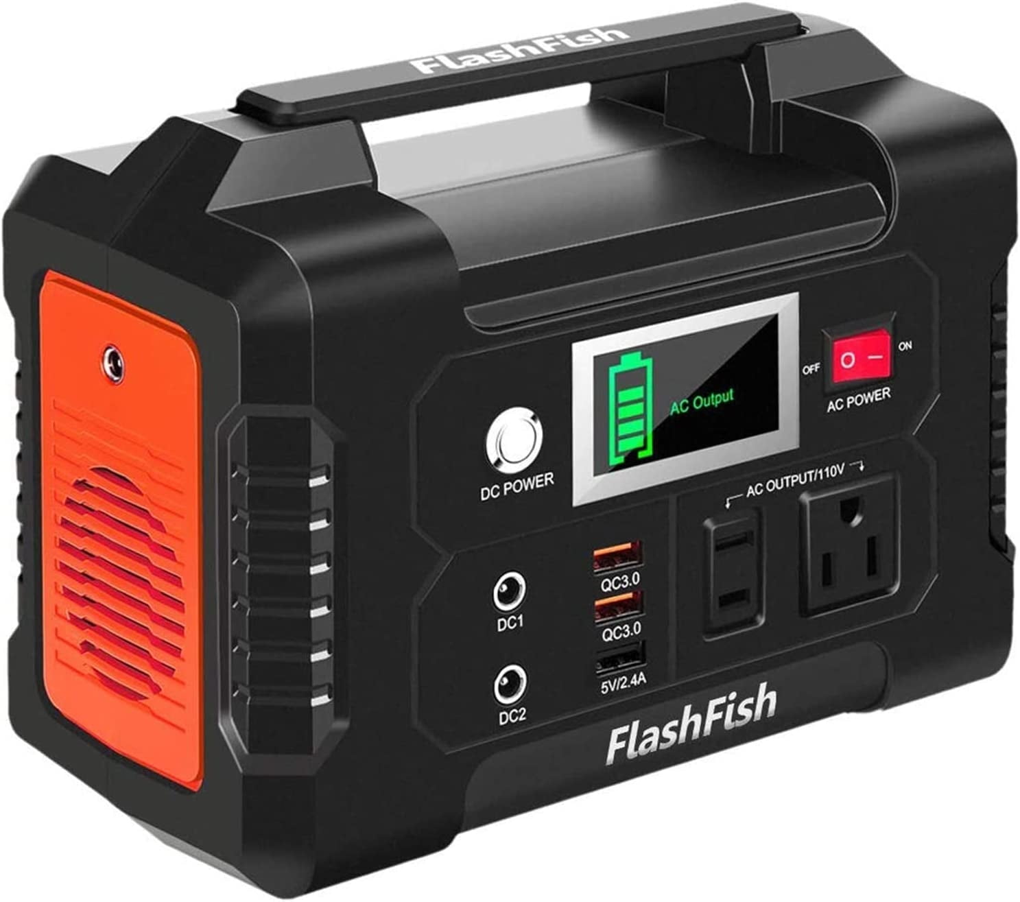 FlashFish E200 Portable Power Station | 200W 151Wh/40800mAh