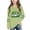 Mint Green, variant on Funny Graphic Tees Boys Girls St Patricks Day Gnome Long Sleeve Pullover Shirt Loose Crew Neck Fall Clothes for Irish Festival Themed Party