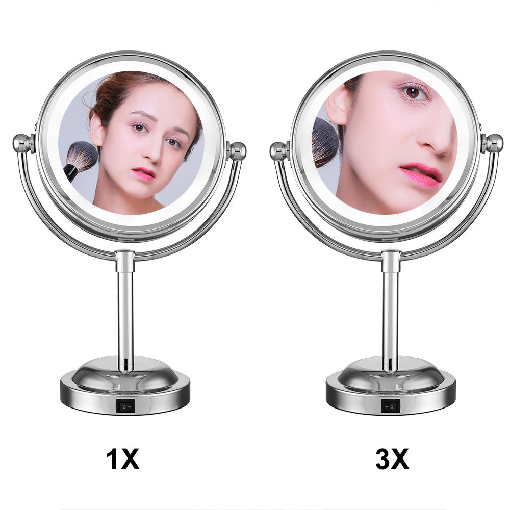 LIVINGbasics LED Lighted Makeup Mirror Walmart Canada