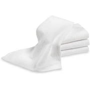 EOM Towels Bar Towels - Bar Mop Cleaning Kitchen Towels (6 Pack, 16" x 19") - Premium Ring-Spun Cotton White Kitchen Bar Towels, Restaurant Cleaning Towels, Shop Towels and Rags - Bulk Bar Mop Set