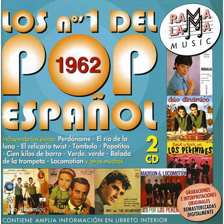 Los Numeros 1 Del Pop Espanol 1962 Various Cd