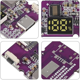 thumbnail image 3 of 2 Módulos de Energía Móvil de Carga Rápida Bidireccional de 22,5 W con Placa de Circuito con Soporte USB Tipo C PD/QC3.0 2.0, 3 of 5