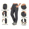 thumbnail image 5 of Little Donkey Andy Women's Stretch Convertible Pants, Zip Off Quick Dry Hiking Pants Dark Gray Size 3XL, 5 of 5