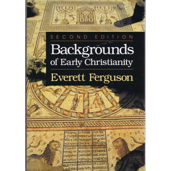 Pre-Owned Backgrounds of Early Christianity, 9780802806697, 0802806694, Paperback, 2 edition