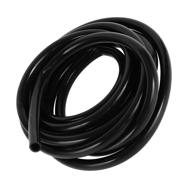 1pc Manguera de vacío de silicona de 130PSI máxima presión para Chevrolet, Buick y Lincoln, línea de vacío automotriz de silicona negra de 16.4FT, 1/2" 12mm ID 2mm ID 2mm de grosor