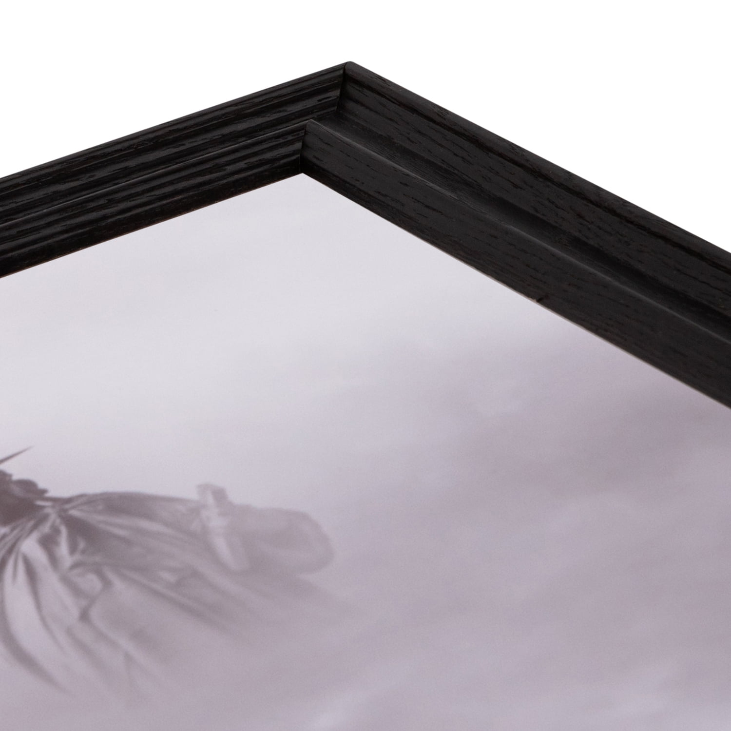 ArtToFrames 16" x 20" Colonial Onyx Picture Frame, 16x20 inch Black MDF Poster Frame (WOM-4386), 5 Pack
