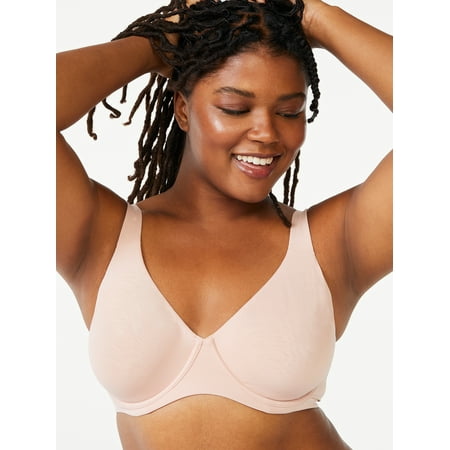 

Joyspun Women s Full Coverage Unlined Bra Sizes 34C to 42DD