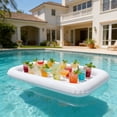 thumbnail image 6 of Inflatable Ice Serving Bar for Food,Drinks,Salad,Floating Buffet Cooler Tray for Pool Party,BBQ,Picnic,Camping,Beach,and Outdoor Supplies, 6 of 6