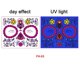 thumbnail image 4 of Tatuaje del Día de los muertos para Halloween, pegatinas temporales impermeables fluorescentes para la cara, Maquillaje, vestido, decoración, fiesta, Festival, 4 of 4