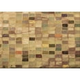 thumbnail image 1 of Ahgly Company Indoor Rectangle Patterned Cantaloupe Orange Area Rugs, 3' x 5', 1 of 6