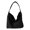 Black, variant on Casual Elegant Faux Suedes Shoulder Bag Spacious Large Capacity Handbag for Students and Commuters Fashion Professionals
