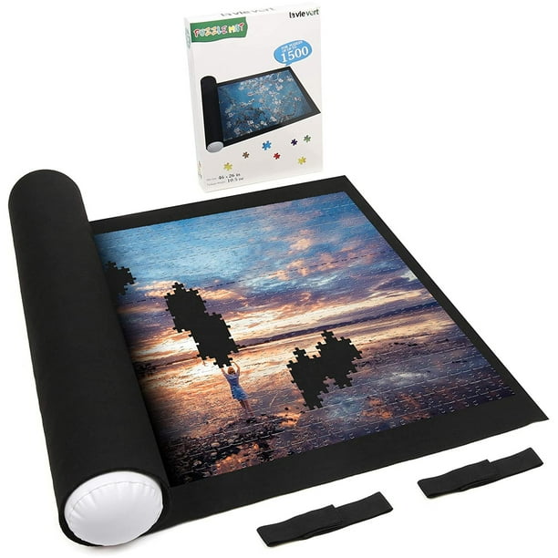 Jigsaw Puzzle Roll Mat Puzzle Storage Puzzle Saver Environmental Friendly Material Store Jigsaw Puzzles Up To 1 500 Pieces Walmart Com Walmart Com