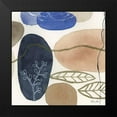thumbnail image 2 of Horn, Laura 15x15 Black Modern Framed Museum Art Print Titled - Leaves and Stones II, 2 of 5