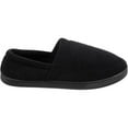 thumbnail image 2 of Essentials By Isotoner Men's Microterry, Black, X-Large (9.5-10), 2 of 4