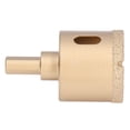 thumbnail image 3 of Diamond Drill Bit,Diamond Drill Bit Brazed Hollow Hole Cutter Brazed Core Hole Saw Effortless Installation, 3 of 14