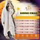 thumbnail image 5 of Pijama Beauty Shine unisex para adultos con forma de pollo blanco, 5 of 7