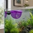 thumbnail image 6 of Aquarium Floating Cave & Feeding Ring 2-in-1 | Breeding Shelter for Cichlid, Betta & Shrimp Tank Decor, Mesh Hollow Hiding Cave, Adjustable Fish Tank Ornament, 6 of 6