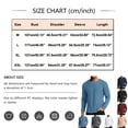 thumbnail image 3 of ASDFVBKG Men's Crewneck Sweatshirt Long Sleeve Soft Quilted T-Shirts Trendy Casual Pullover Loose Tops Solid Color Business Clothes White XL, 3 of 6