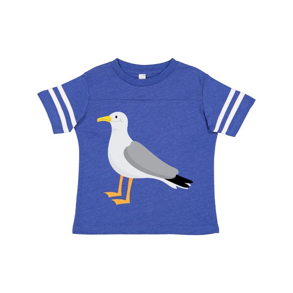 Inktastic Funny Seagull Bird Boys or Girls Toddler T-Shirt