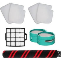 Kit for Shark Stratos DuoClean PowerFins Upright Vacuum AZ3002 - AZ3000 - AZ3000W. 2 Foam Filters, 1 HEPA, 1 Soft Brushroll, 2 Odor Neutralizing Cartridges XFFKAZ3000 XHFAZ3000 1539FC3000 1541FC3000