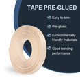 thumbnail image 4 of Uxcell Edge Banding, Wood Veneer Tape Pre-glued Flexible Plywood Edge Banding with Hot Melt Adhesive for Furniture Restoration Maple 1 Inch x 49 ft, 4 of 7