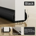 thumbnail image 2 of New Upgrade 37.2 inch Under Door Draft Stopper for Bottom of Door, Free Cutting Length, Under Door Noise Stopper, Under Door Draft Blocker, Under Door Bug Stopper Door Dust Stoppers, 2 of 7