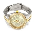thumbnail image 5 of Masonic CZ Paved Hip Hop Watch Freemason Masonic Compass Fully Bling Watch Gold Silver Limited Time, 5 of 5
