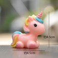 thumbnail image 3 of Figuras de unicornios en miniatura, modelo de unicornio, adorno para pastel, jardín de hadas, paisaje de musgo en miniatura, adorno artesanal DIY, accesorios para el hogar, 3 of 3