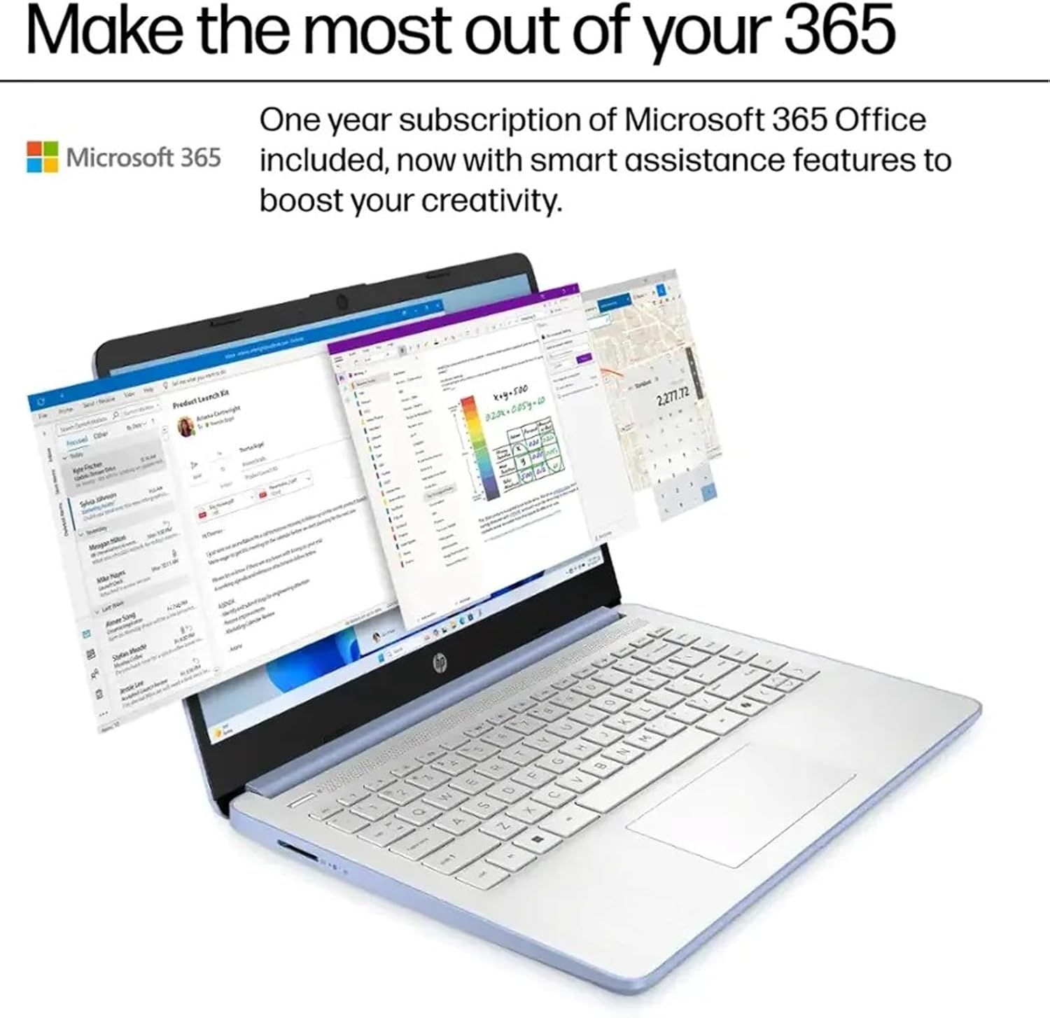 HP 14" Flagship Everyday Laptop Computer, 32G RAM, 128G UFS, 256G SD Card, Intel Quad-Core, Windows 11 Pro, AI-Powered, 1-Y Office 365, For Student & Business
