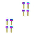 thumbnail image 1 of relayinert 4 Pièces Frein à Disque Fixation Blot Vis Fixes Vis de Bras de Manivelle Professionnel Coloré M6x20 2Set, 1 of 6