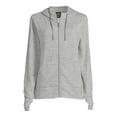 thumbnail image 4 of Athletic Works Women's Super Soft Lightweight Zip Up Hoodie Jacket, 4 of 5