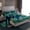 Teal, variant on Homewish Nature Jungle Leaf Full Size Sheets, Mystic Stars Moon Galaxy Bed Sheets, Tiger Parrot Hummingbird Sheet Sets, Luxury Bedroom Decor, 4pcs