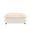 Cream, variant on Newest 37" Ottoman, Black Corduroy with Removable Cover, Extra Long Footrest Stool for Living Room
