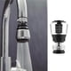 thumbnail image 5 of Fiudx Boquilla de Grifo Giratoria de 360 Grados, Adaptador de Filtro Ahorrador de Agua, Aireador de Alta Presión, Flujo de Agua Suave, Limpieza Del Fregadero, Fácil Instalación, Material de Cuprum +, 5 of 7