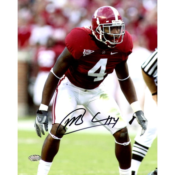 Mark Barron Autographed 8X10 Photo Alabama Crimson Tide MCS Holo Stock #208900