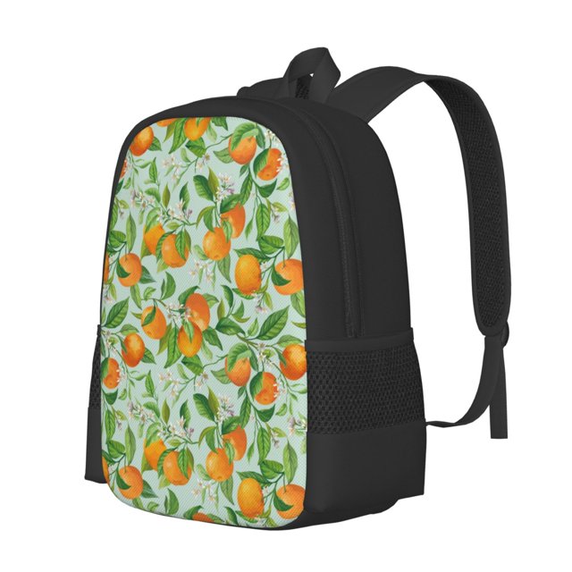 Fotbe Tangerine Mochila para Hombre y Mujer - Tela Oxford 600D Resistente - Mochila Impermeable de Gran Capacidad para Escuela, Viajes y Senderismo
