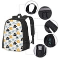 thumbnail image 2 of Balery Cute Elephant Mochila para hombre y mujer - Tela Oxford 600D resistente - Gran capacidad, resistente al agua, ideal para la escuela, viajes y senderismo, 2 of 6