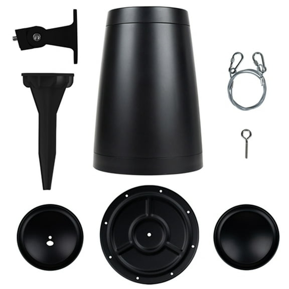 Dayton Audio WP60XTB Indoor/Outdoor/Landscape Pendant Speaker with 6.5-In. Woofer, 70V/100V Multi-Taps/8 Ohms, WP60XTB