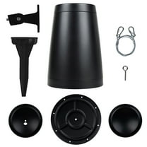 Dayton Audio WP60XTB Indoor/Outdoor/Landscape Pendant Speaker with 6.5-In. Woofer, 70V/100V Multi-Taps/8 Ohms, WP60XTB