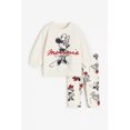 thumbnail image 3 of Trajes de traje de otoño para niñas, sudadera linda, Tops de manga larga de dibujos animados, pantalones de chándal, chándales sueltos casuales para niños, nuevo, 2 piezas, 3 of 4