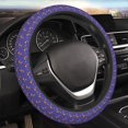 thumbnail image 4 of Cauagu Labrador Retriever Dog Print Car Steering Wheel Cover - Universal Car Accessory for Diverse Cars for Steering Wheel with a Diameter of 14.5"-15", 4 of 7