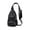 B-Black, variant on Women's Lightweight Nylon Crossbody Bag, Compact Sling Waist Pack for Casual Outings and Daily Use, Adjustable Strap for Versatile Wear, Stylish and Minimalist Everyday Bag